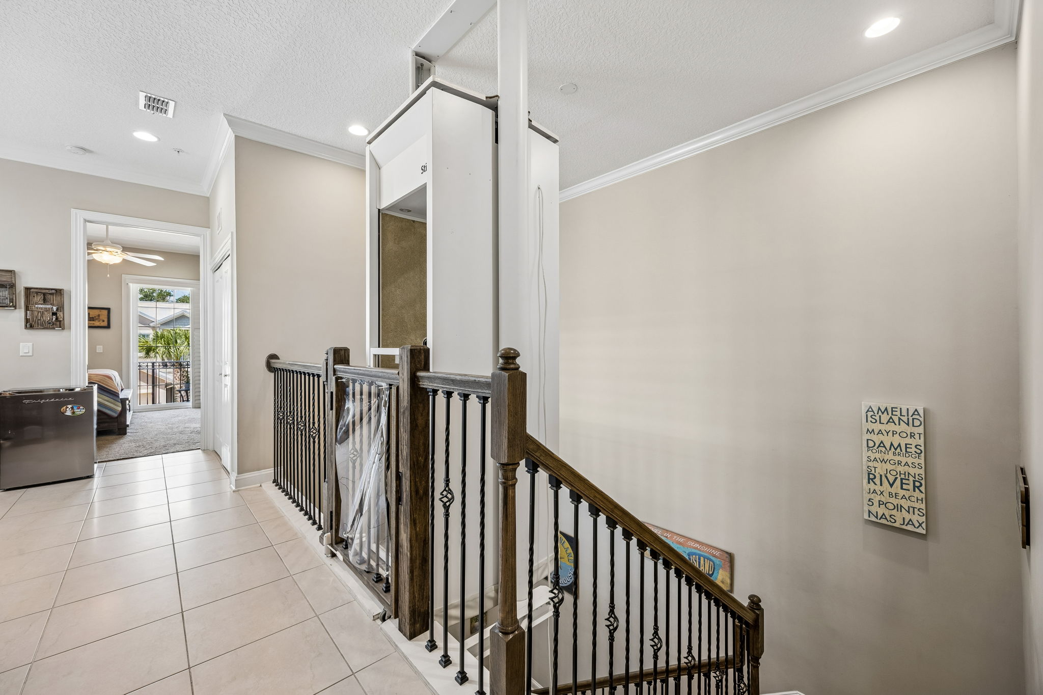 Upstairs