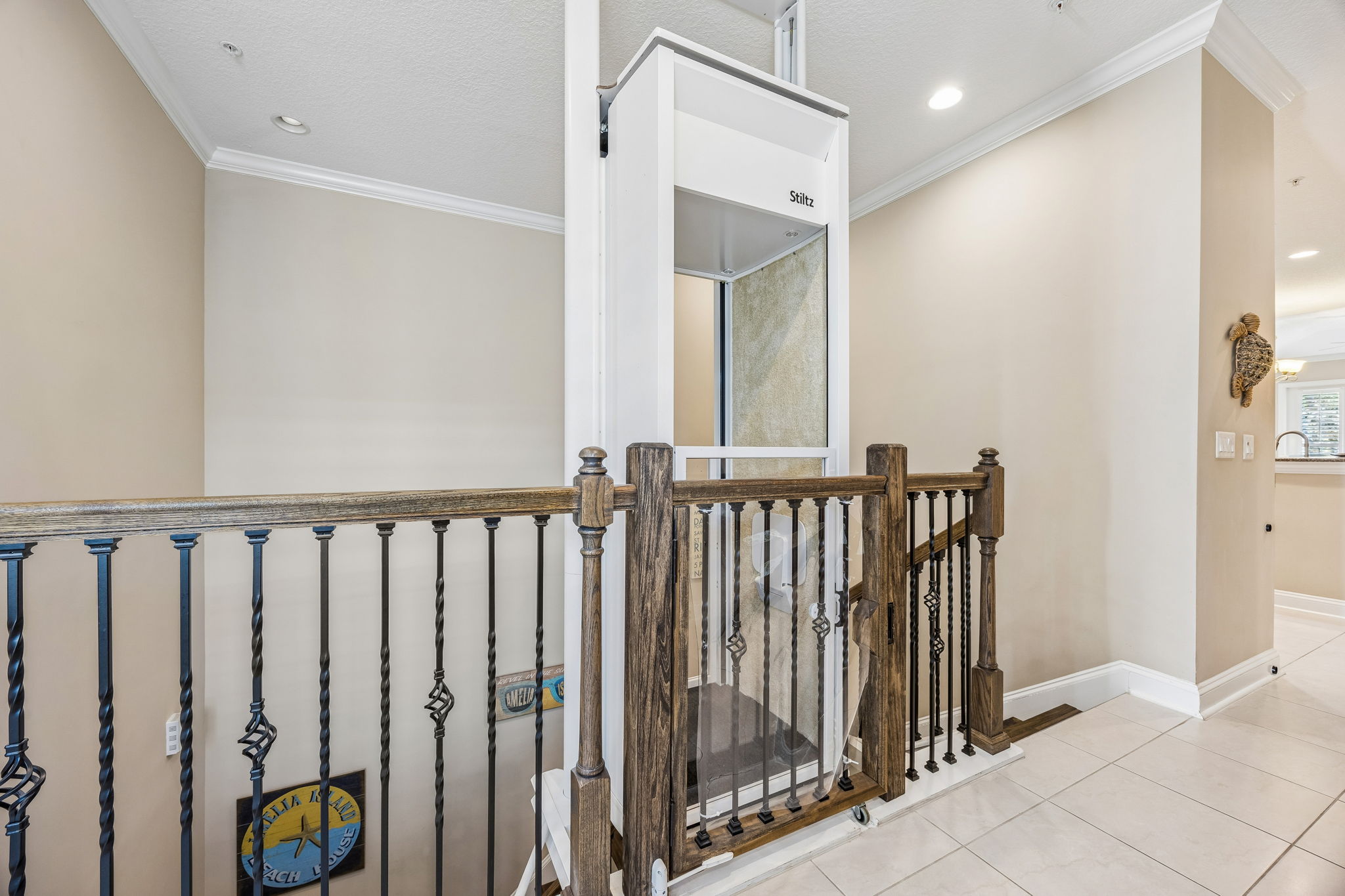 Upstairs