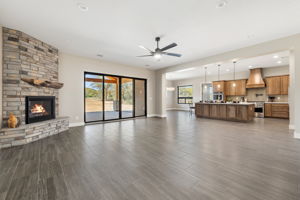 Living Room to Kitchen