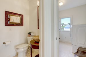 Half Bath/Laundry Room