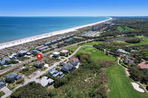 Aerial View With Pin