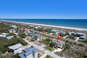 Aerial View With Pin