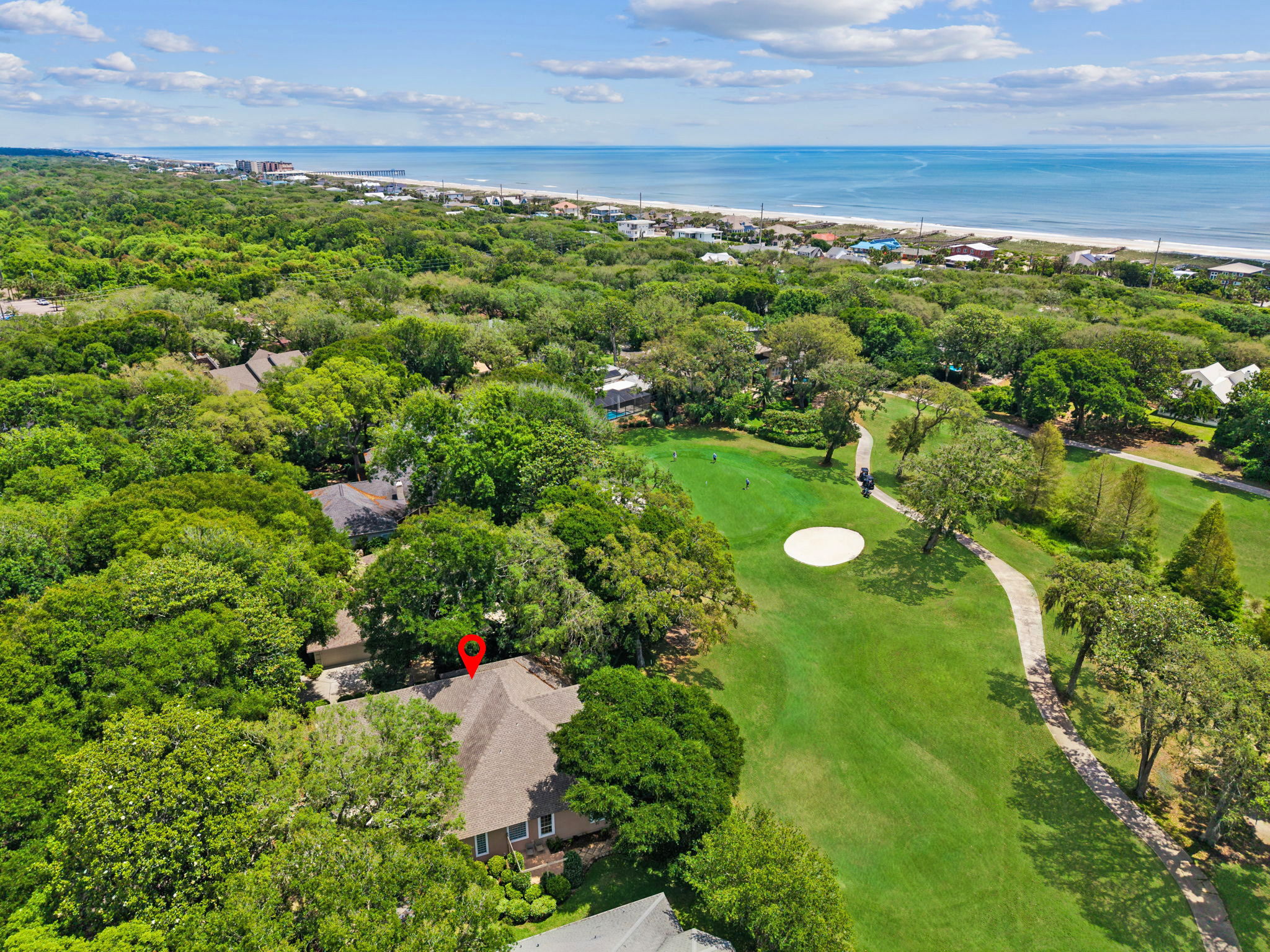 Here, golf-front living meets Amelia Island’s coastal lifestyle …