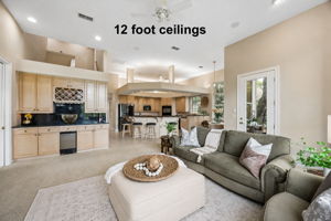 With 12-foot ceilings and an automated Lutron lighting system, the space is designed for comfort, scale, and ease.