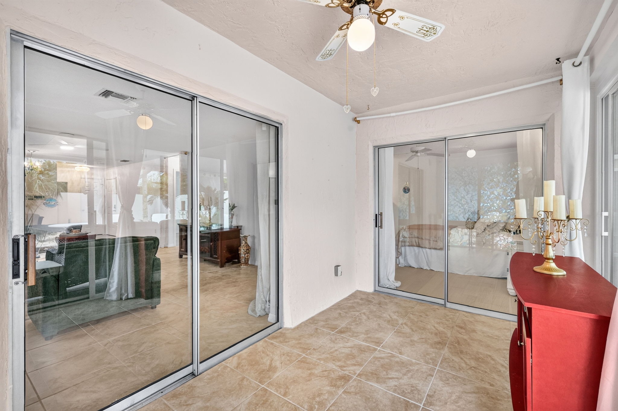 Glass-Enclosed Lanai