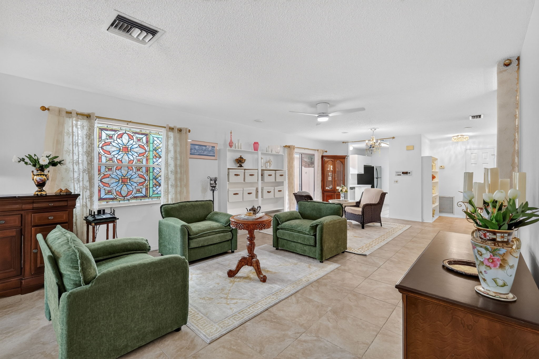 Living and Dining Rooms