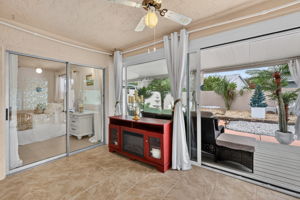 Glass-Enclosed Lanai