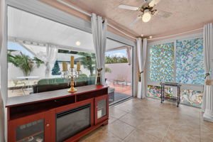 Glass-Enclosed Lanai