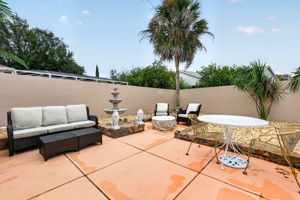 Rear Courtyard