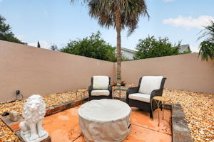 Rear Courtyard
