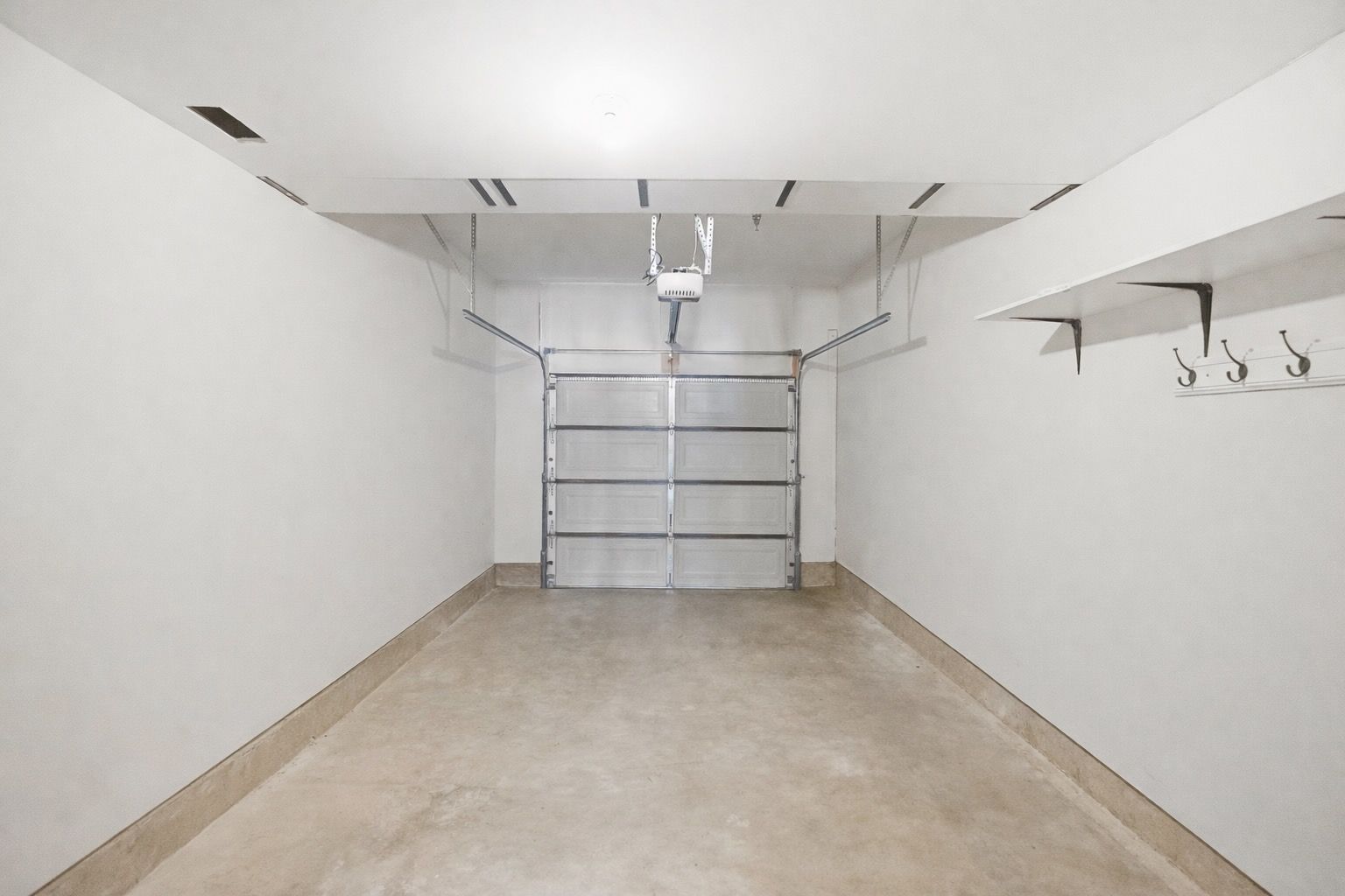 Garage with Ample Storage
