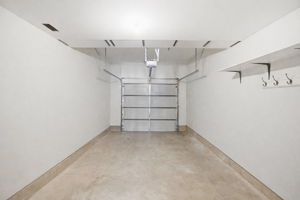 Garage with Ample Storage
