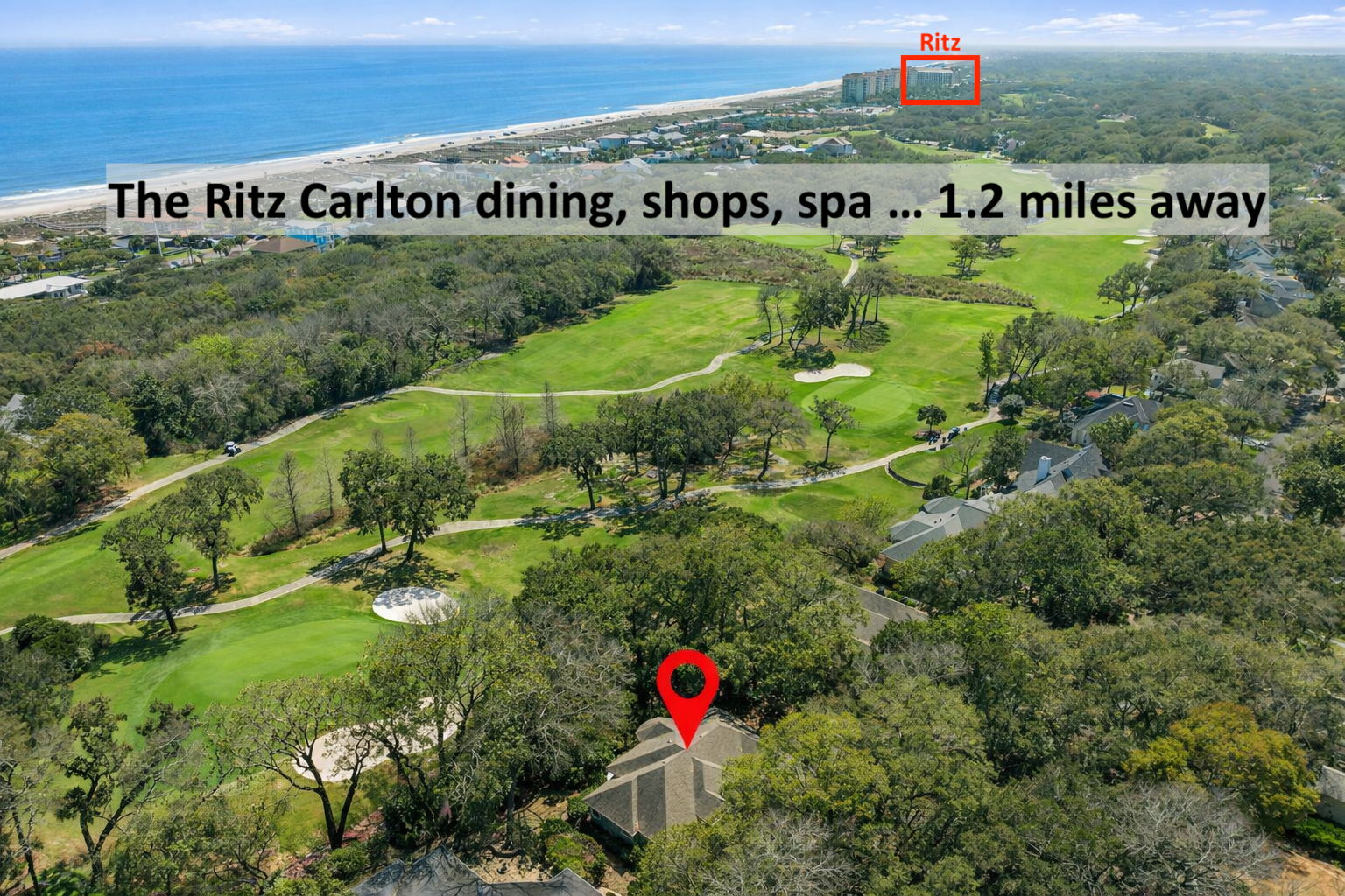 Even nearby luxury is within easy reach, with the Ritz-Carlton just minutes away for dining, shops, and spa days.