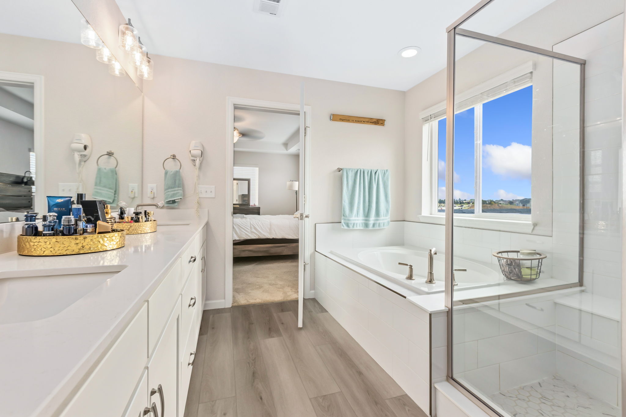 5 piece primary bathroom