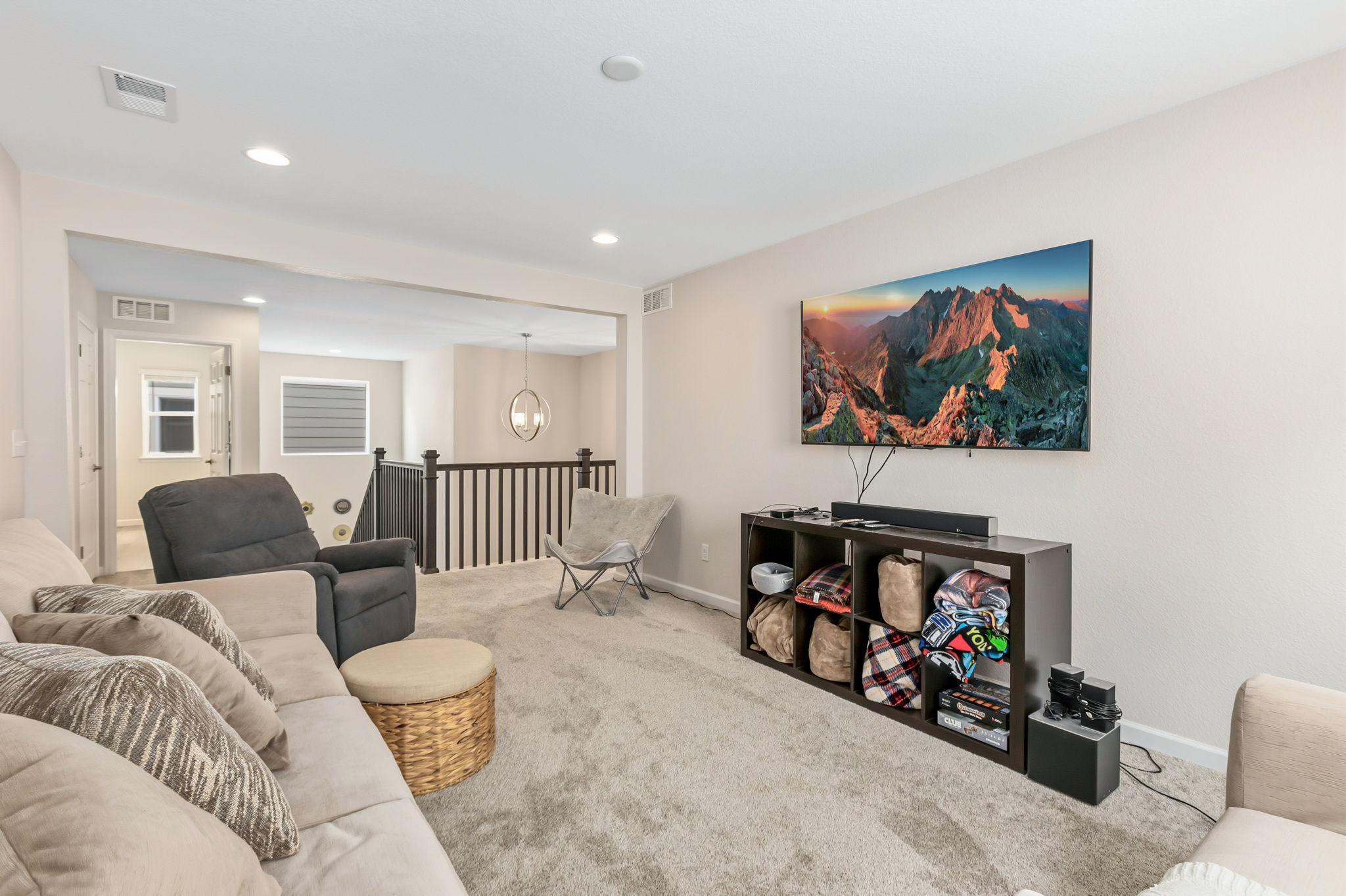 Loft family room