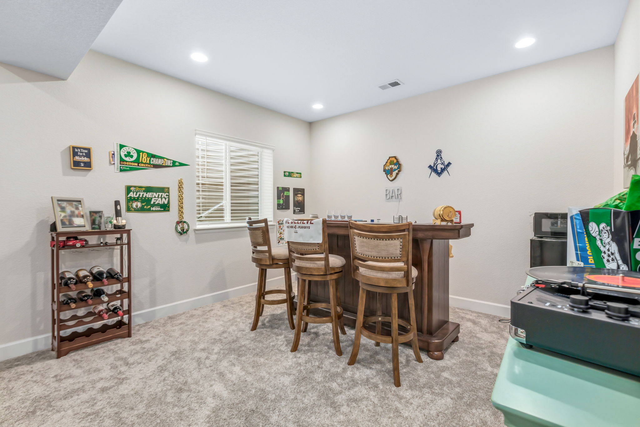 Basement bonus room