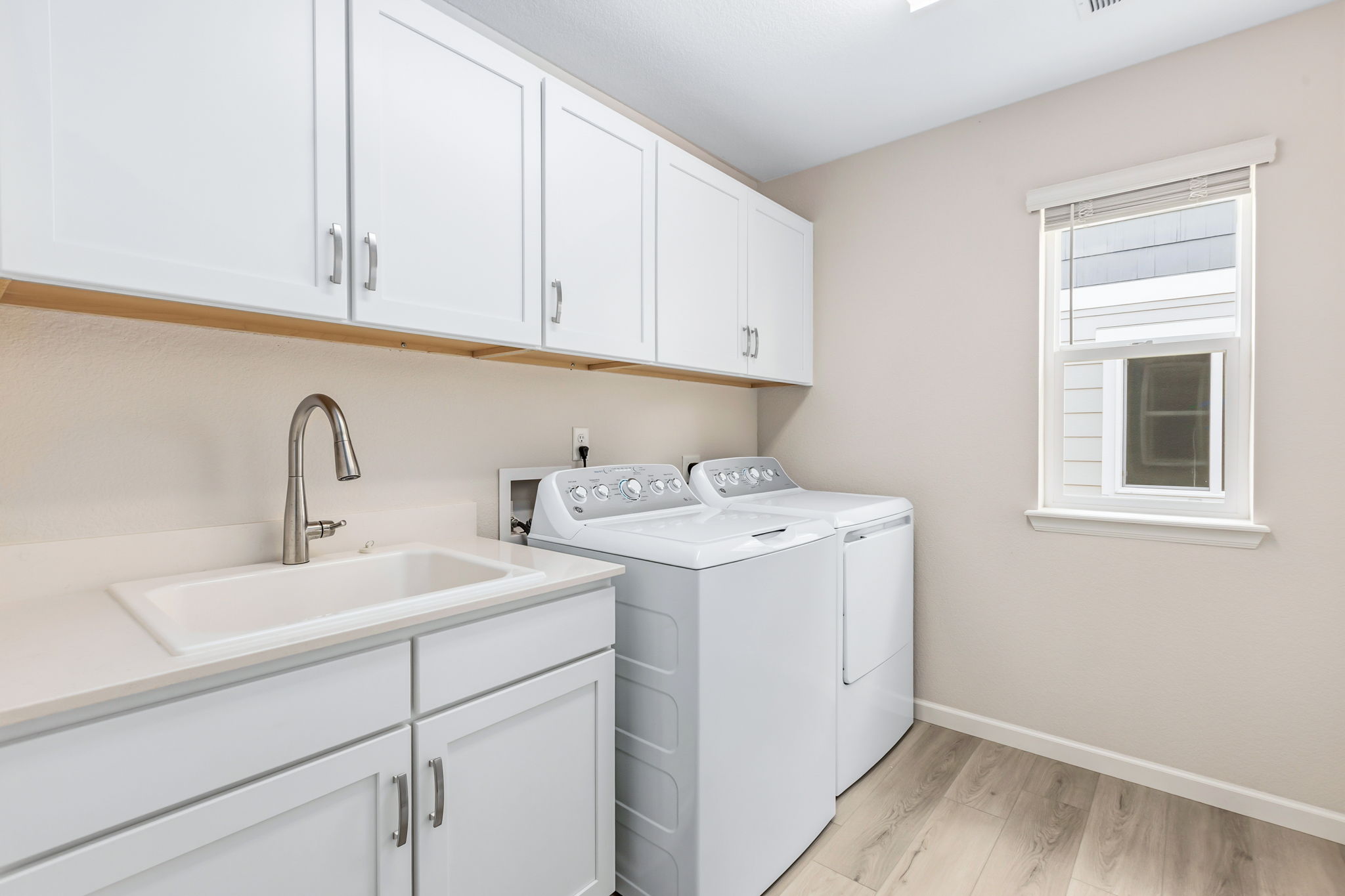 Upstairs laundry