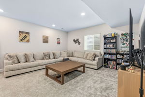 Basement family room
