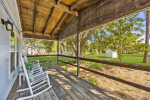 ... an upgraded, expanded front porch and all new windows...