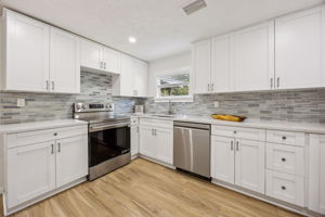 ...  and all new cabinets and fixtures!