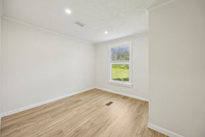 A four bedroom floorplan lends versatility...