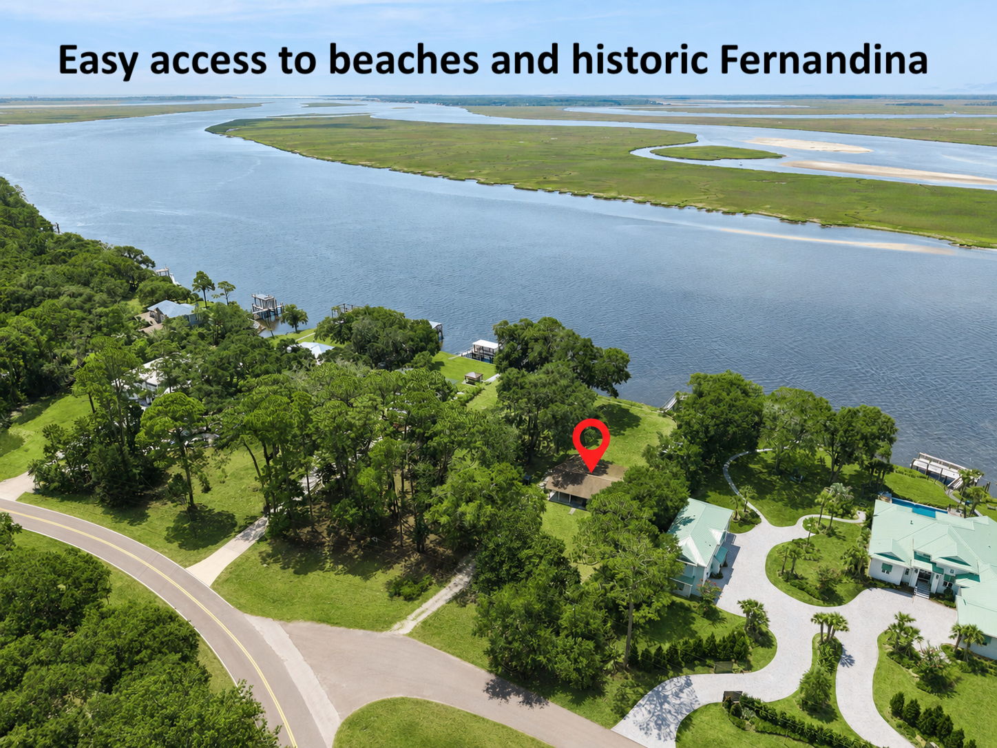 ...with beaches, historic downtown Fernandina, dining and shopping all within easy reach.