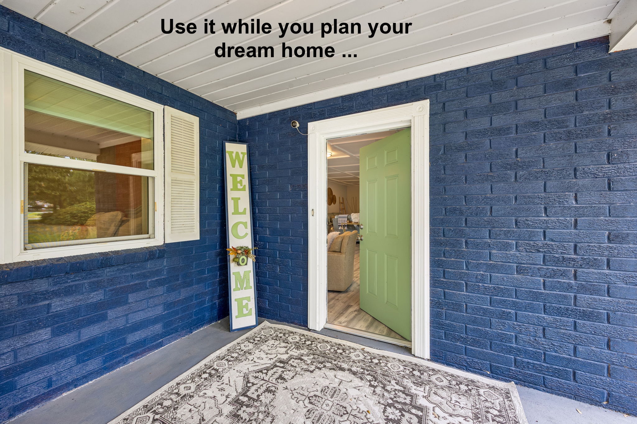 ...making it truly move-in ready while you plan and design your future waterfront home.