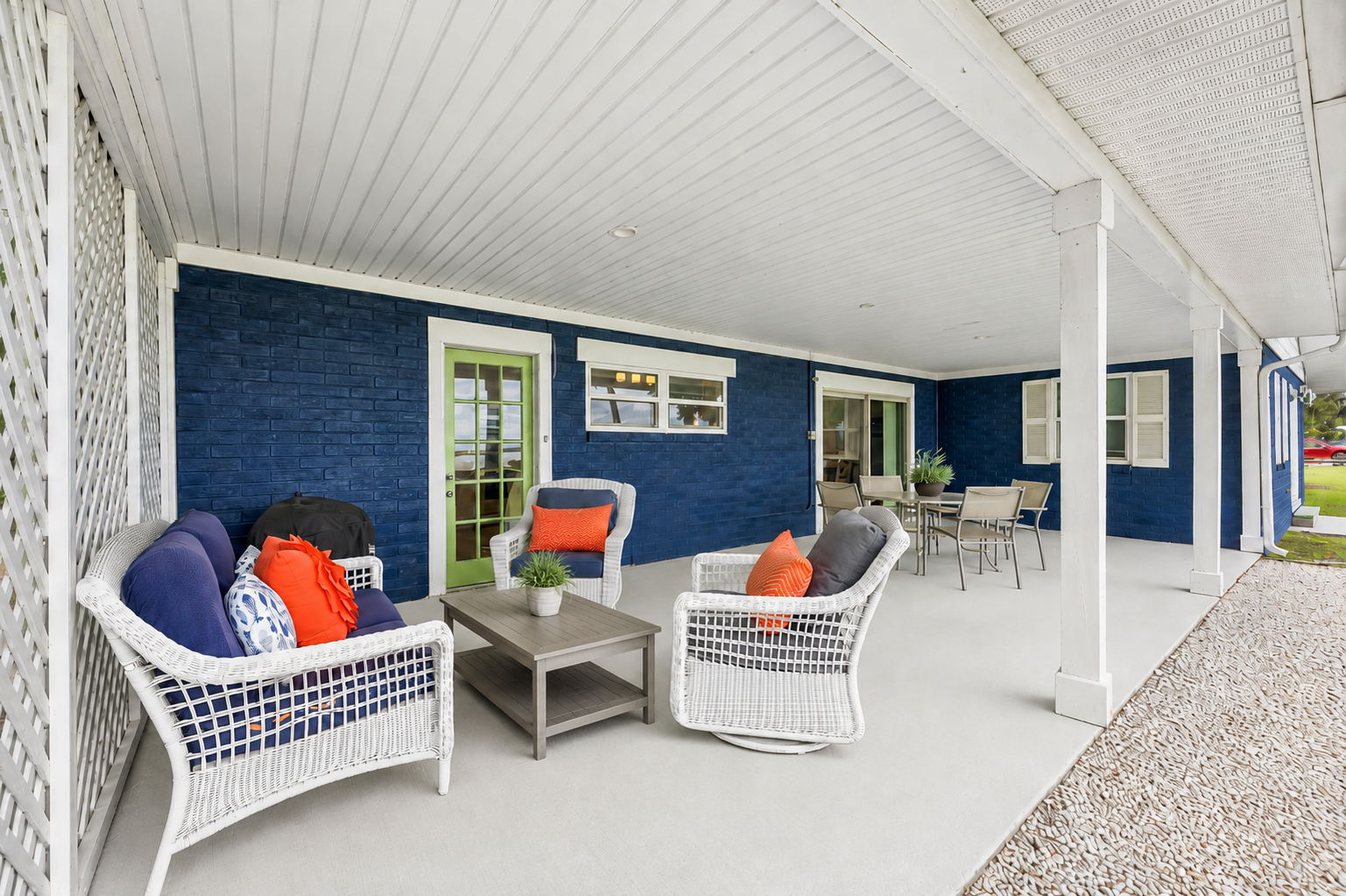 ...with plenty of room for outdoor living and entertaining.