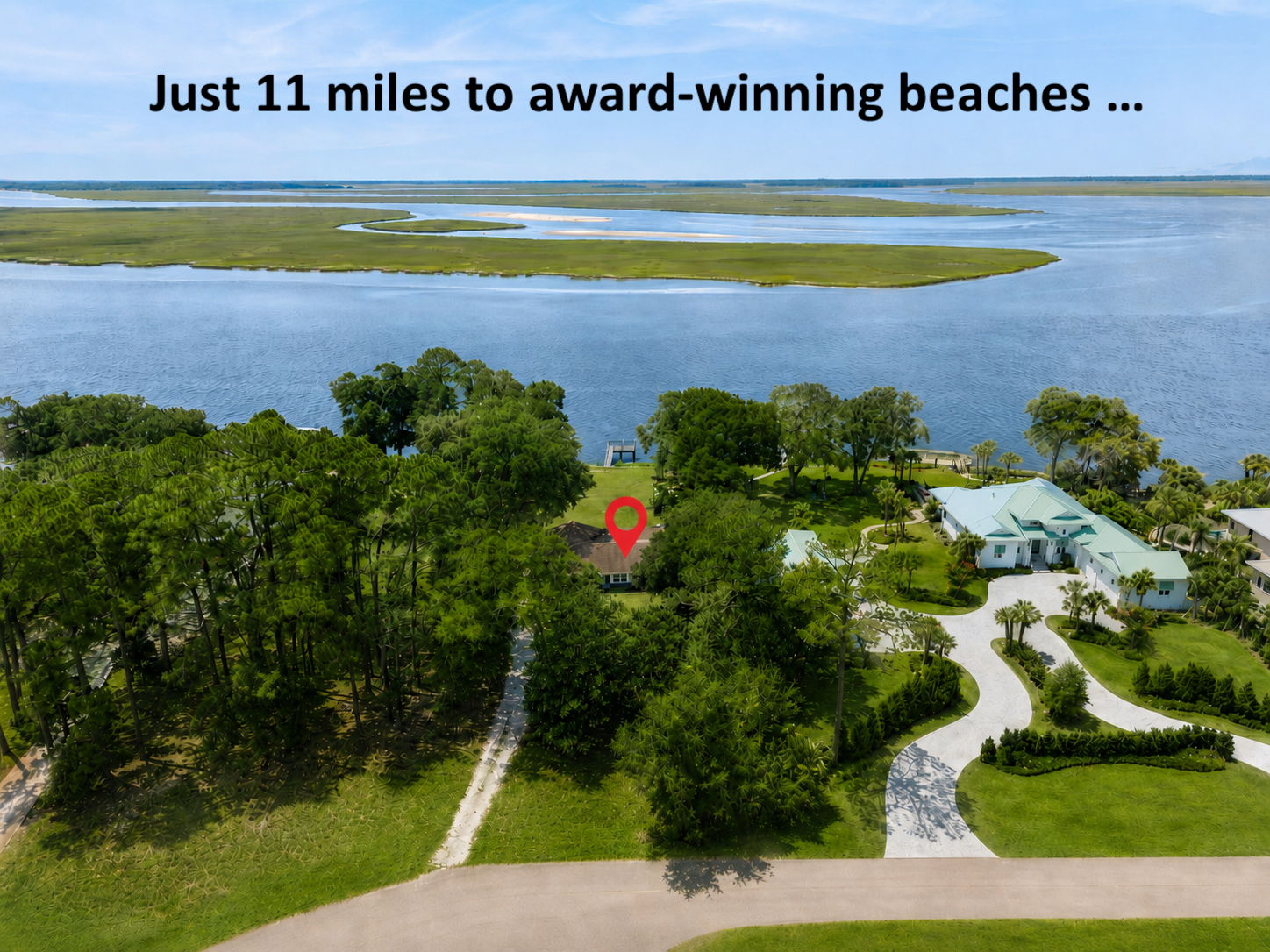 When you’re ready to head out, Fernandina’s award-winning beaches are just 11 miles away...