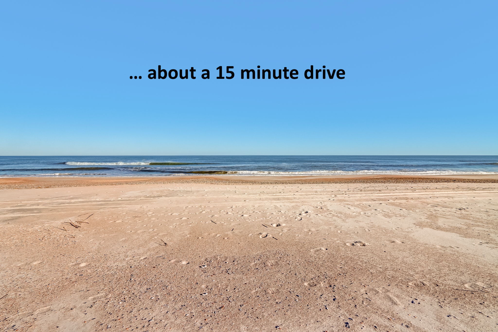 ...about a 15-minute drive from the property.