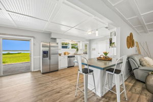 ...with an open layout that connects easily to the dining and living areas.