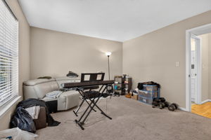 LARGE WINDOW ALLOWS NATURAL LIGHT