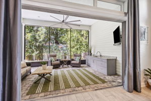 Another room for escape: your outdoor screened lanai.