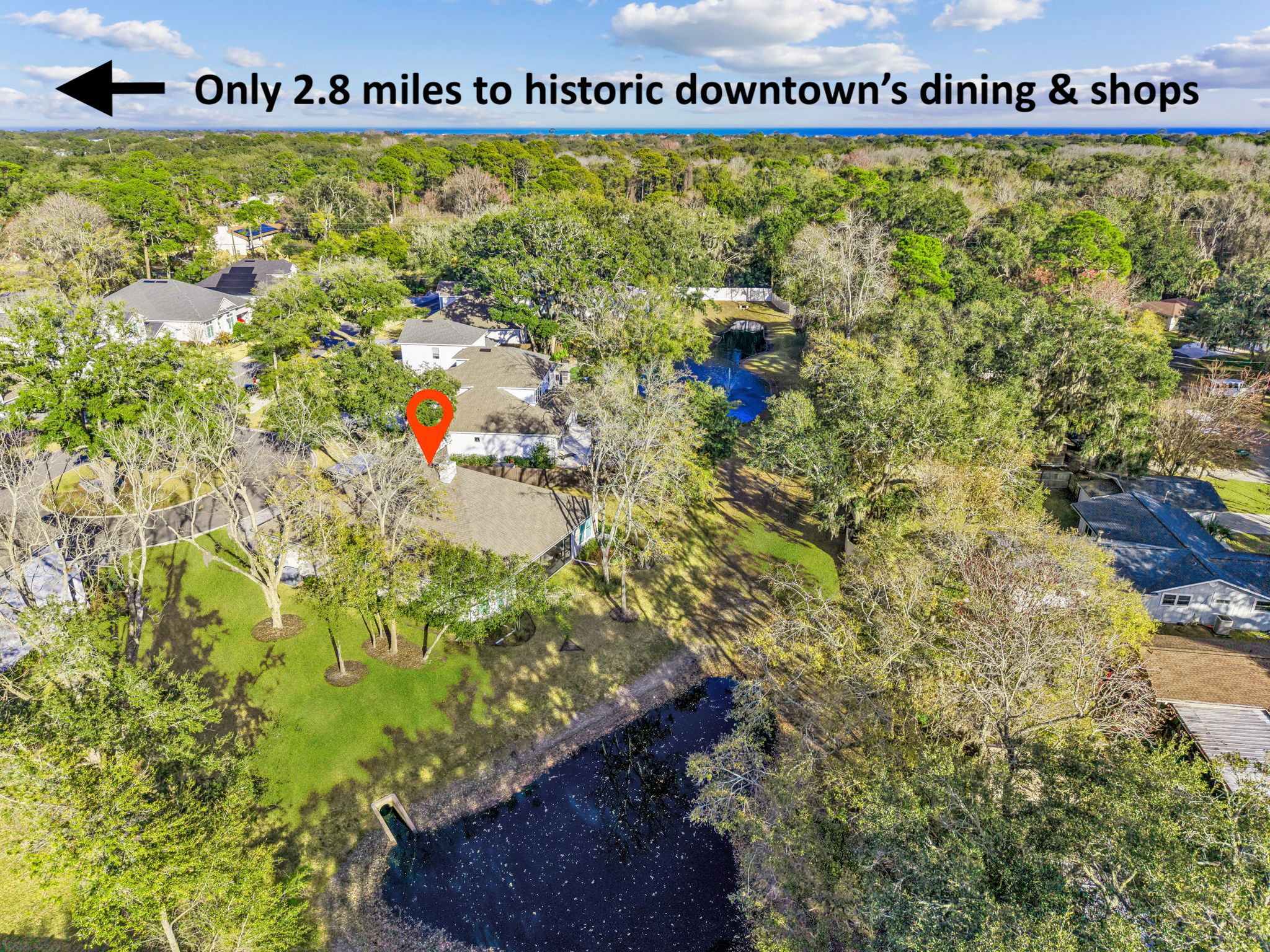 Also an easy drive, the 52+ historic blocks of downtown Fernandina Beach ...