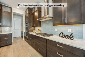 Enjoy the precision and performance of natural gas cooking ...