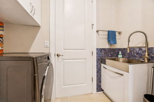 ... the laundry room balances personality and purpose