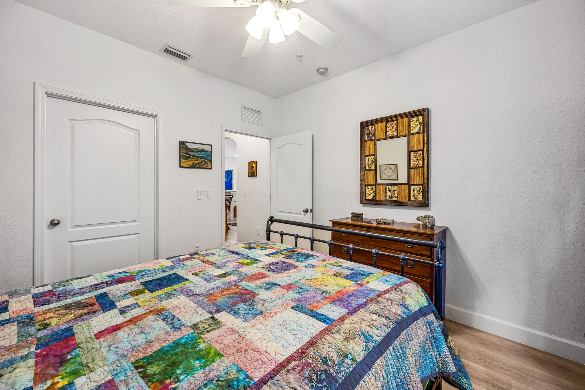 Guest Bedroom with Walk-in Closet