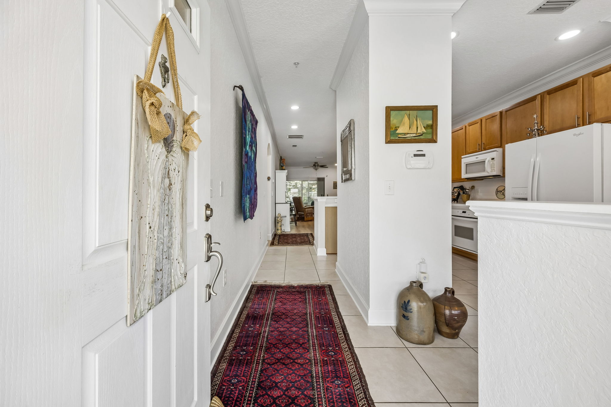 Front Entry with Foyer.