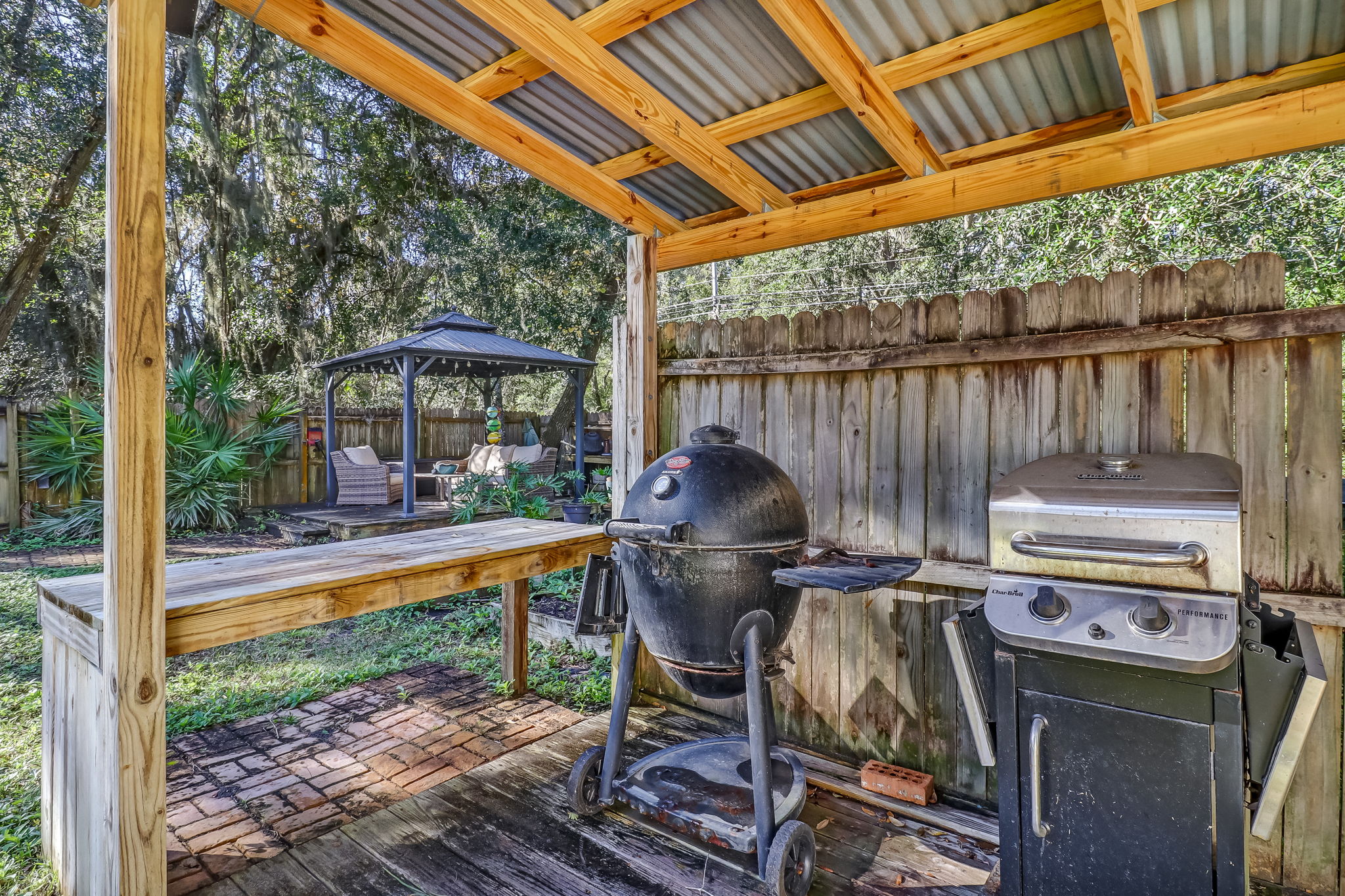 Outdoor Cooking Area