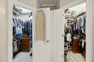 Primary Bedroom Closets