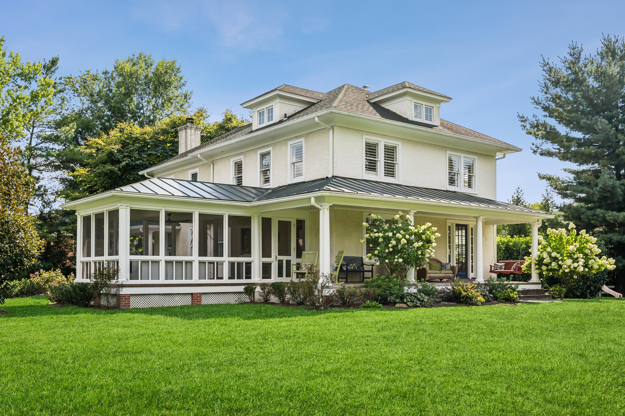 Front Exterior- The Clagett Farmhouse