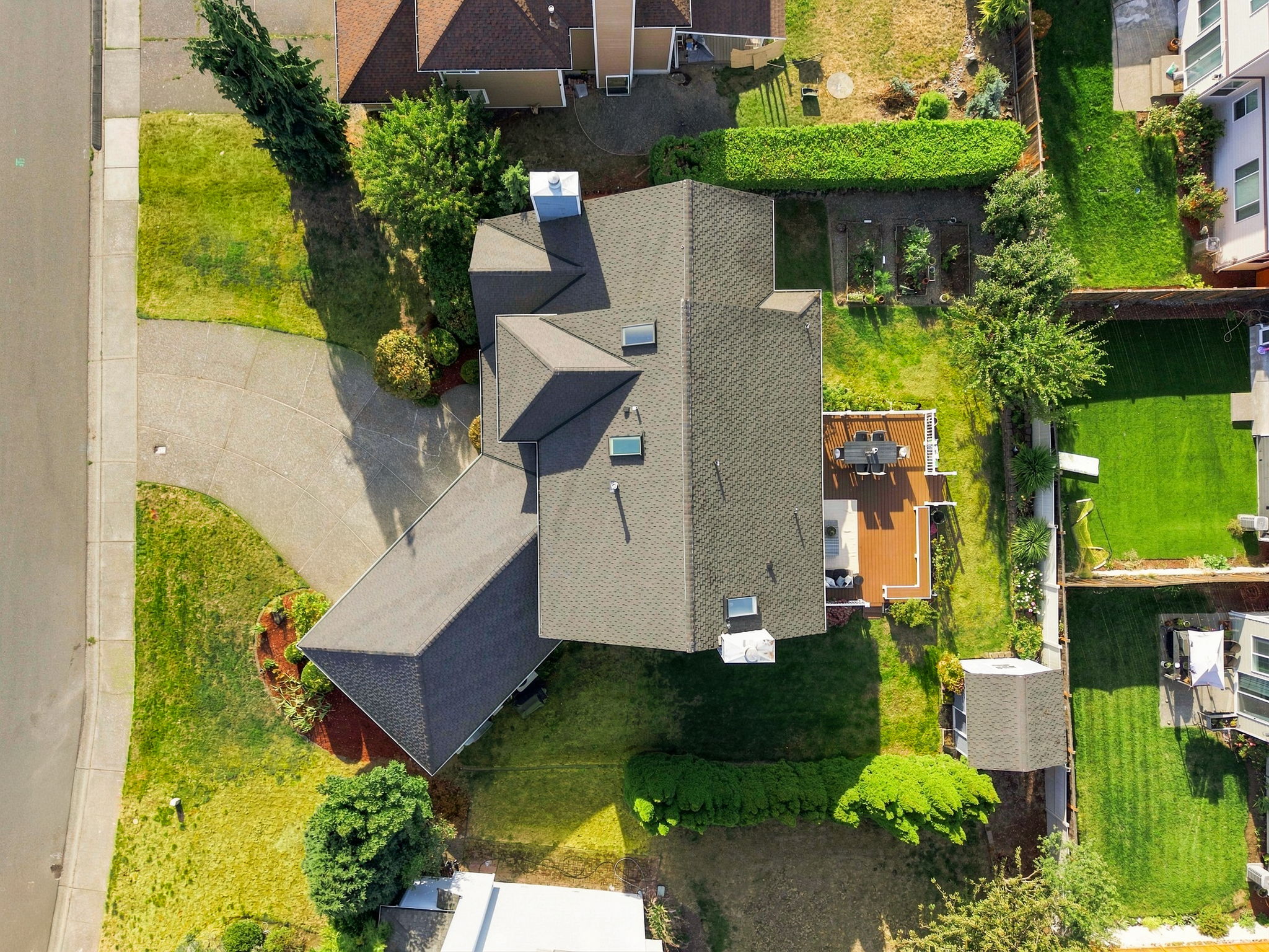Aerial view