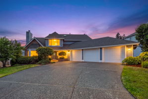 Twilight Exterior front of your home