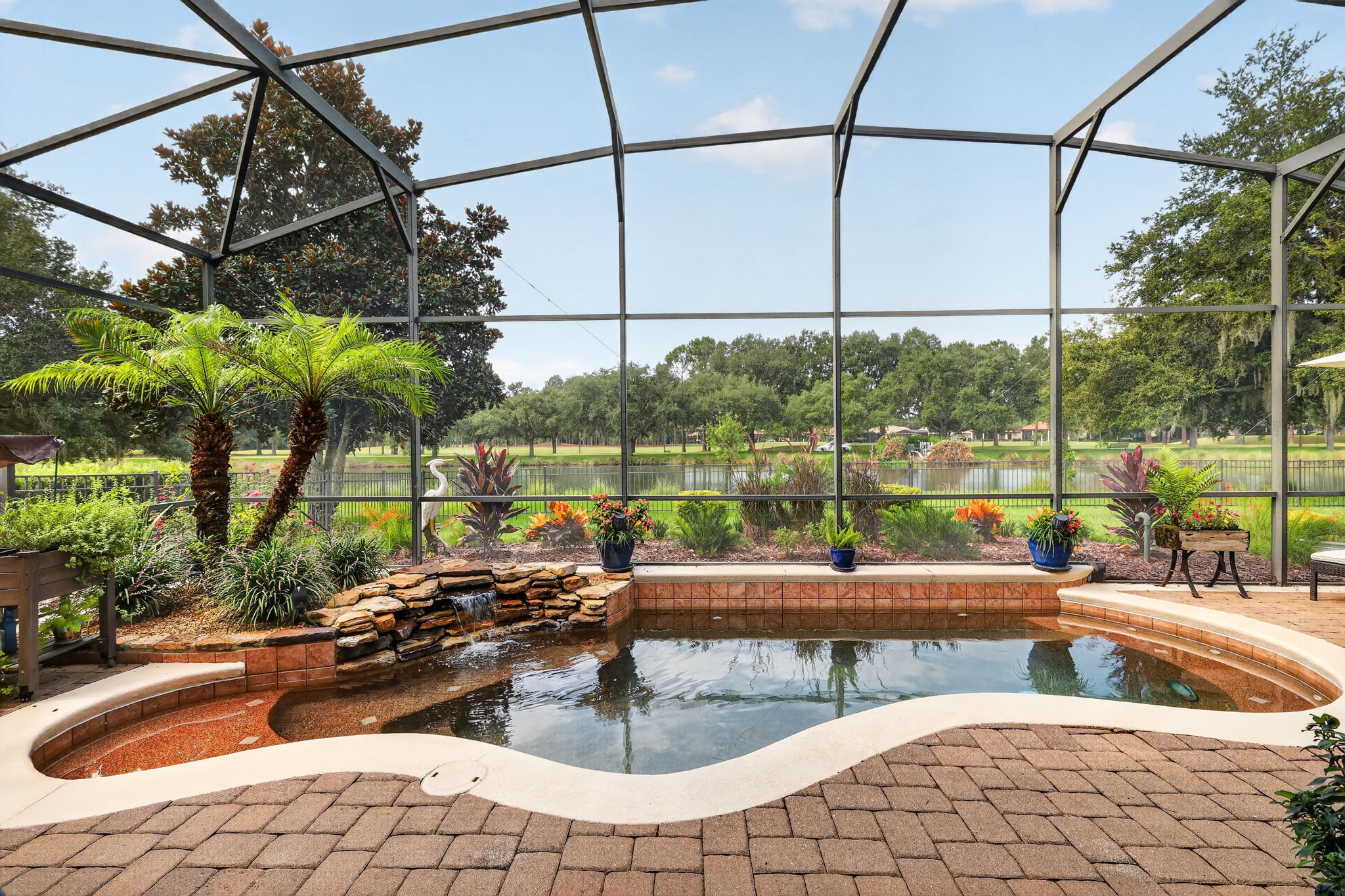 Pool-Saltwater & Heated w/ Water & Golf Course Views