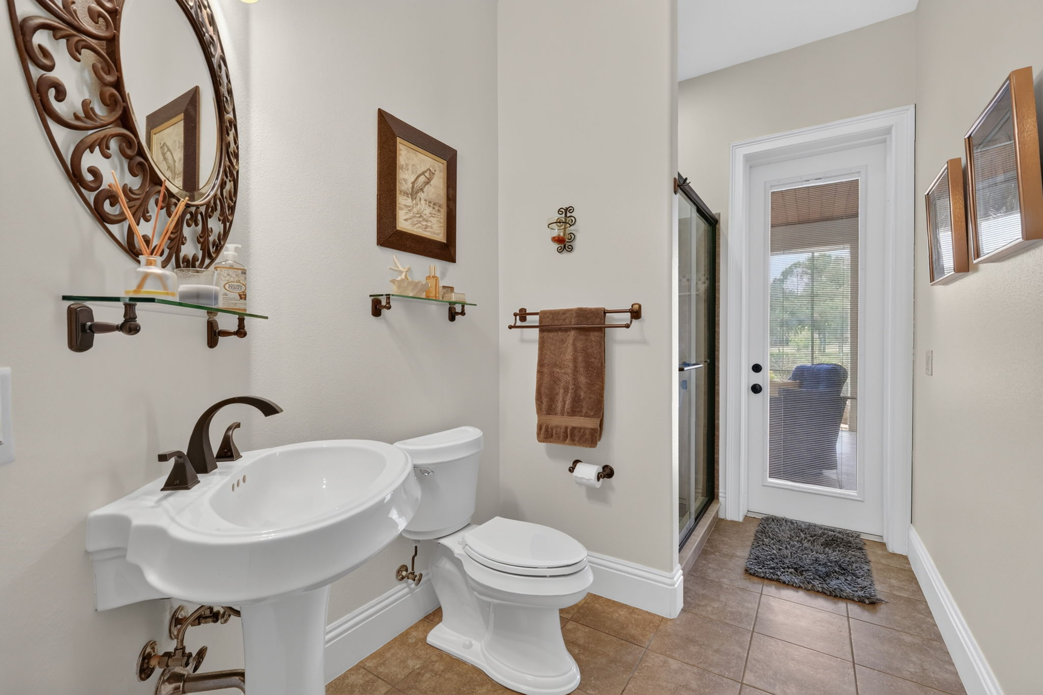 Guest Bath # 3 off Pool