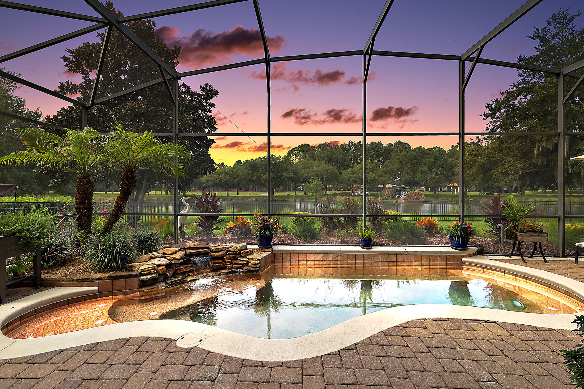 View at Sunset