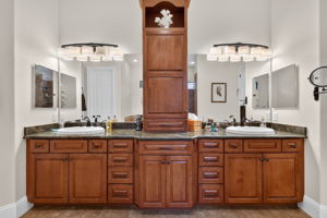 Master Bath with Dual Sinks