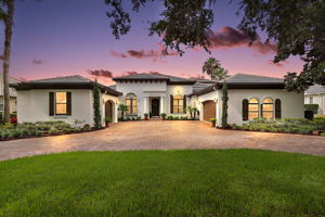 Front Exterior at Sunset