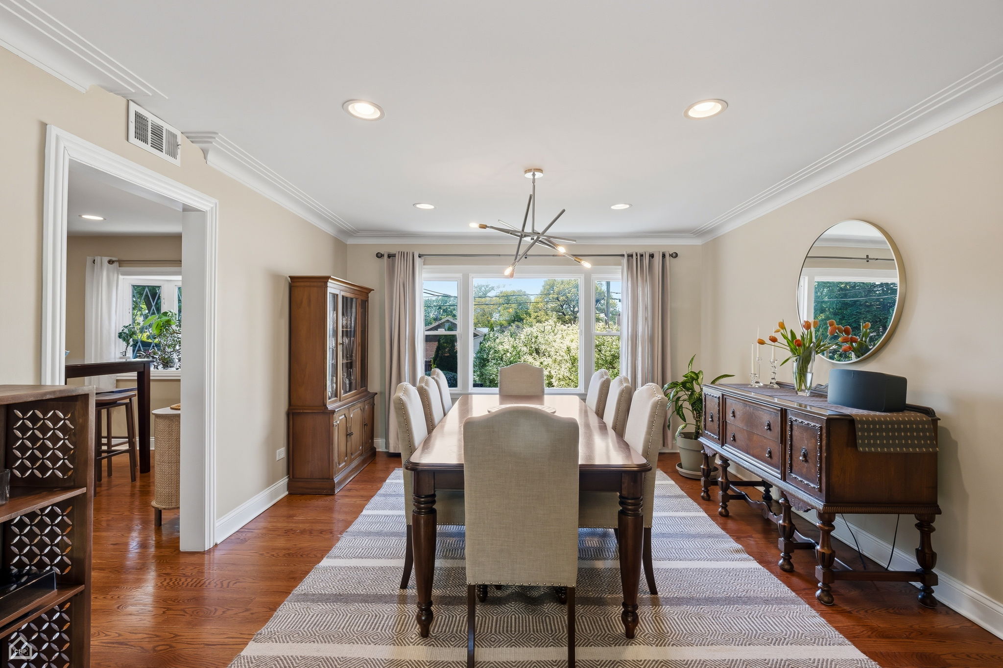 Room for a large table, and more!