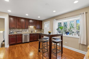 Custom cabinets and granite countertops